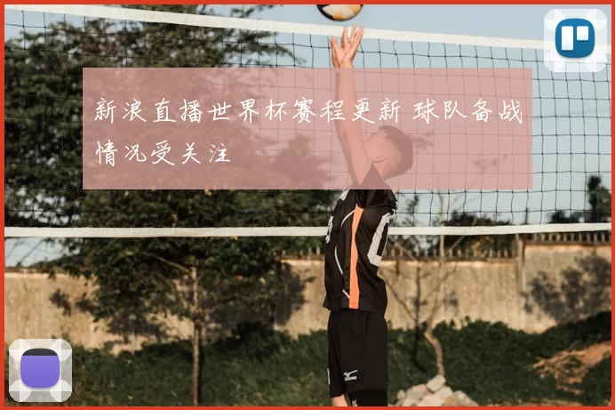 新浪直播世界杯赛程更新 球队备战情况受关注