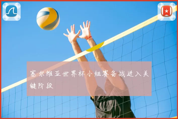 塞尔维亚世界杯小组赛备战进入关键阶段